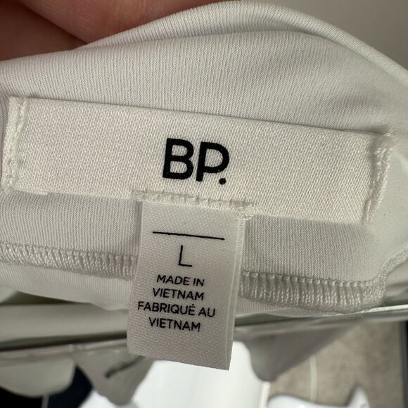 BP White Tennis Skort L High Waist Athletic Golf Skirt Built In Shorts Stained - Picture 7 of 7